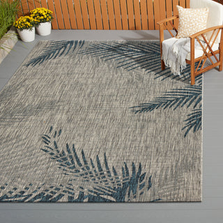 LR Resources Captiva 81021 Gray/Blue Area Rug Alternate Image Feature