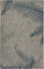 LR Resources Captiva 81021 Gray / Blue Area Rug main image
