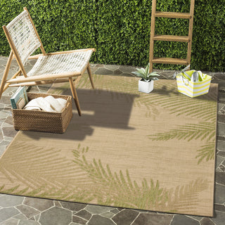 LR Resources Captiva 81024 Beige/Soft Pea Area Rug Alternate Image Feature