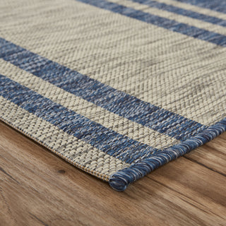 LR Resources Captiva 81025 Navy / Gray Area Rug Alternate Image