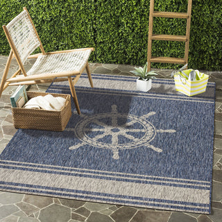 LR Resources Captiva 81025 Navy/Gray Area Rug Alternate Image Feature