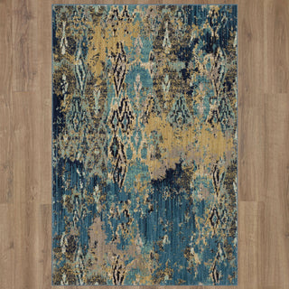 Karastan Intrigue Captivate Indigo Area Rug Main Image