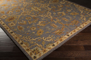 Surya Carrington CAR-1007 Grey Hand Tufted Area Rug 5x8 Corner