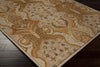 Surya Carrington CAR-1011 Beige Hand Tufted Area Rug 5x8 Corner
