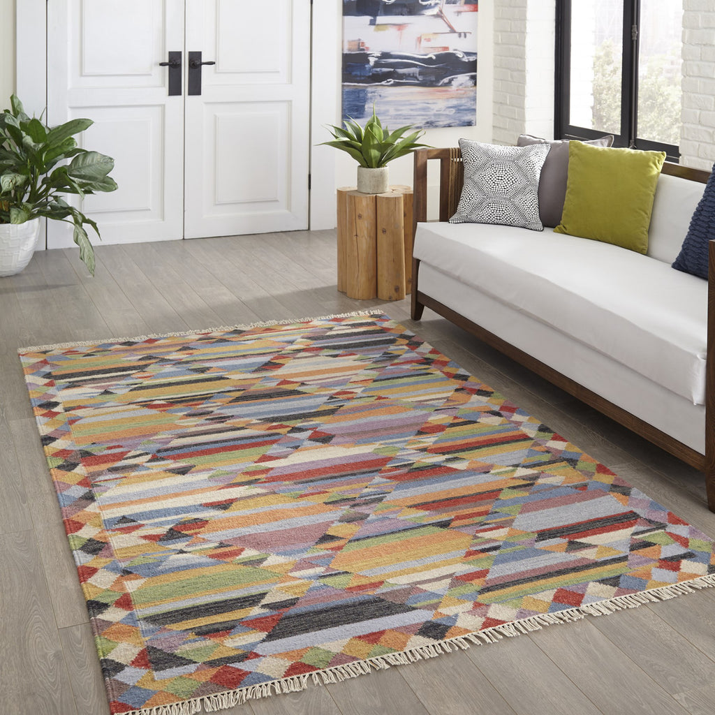 Momeni Caravan CAR-4 Multi Area Rug Room Scene Feature