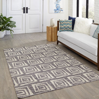 Momeni Caravan CAR-6 Grey Area Rug Room Scene Feature