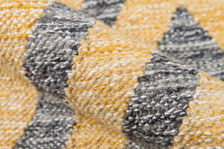 Momeni Caravan CAR-8 Yellow Area Rug Detail Shot