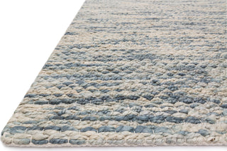 Loloi Carrick CK-01 Sky Area Rug Round Image Feature