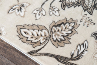 Momeni Carroll Gardens CG-01 Ivory Area Rug Close up