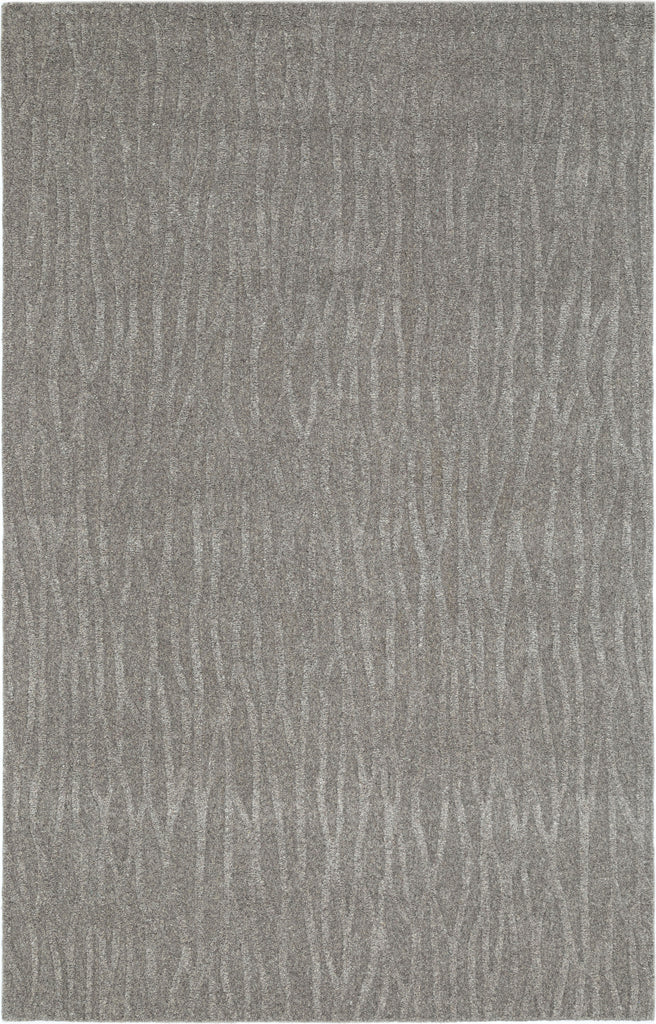 NuStory NuModern Carved Gray Area Rug main image
