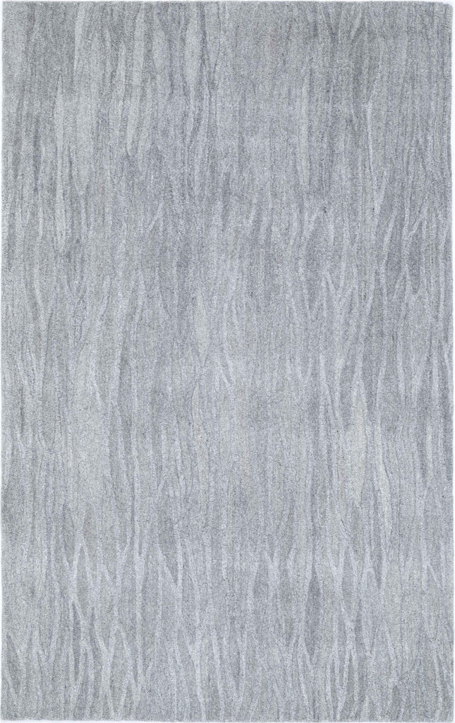 NuStory NuModern Carved Silver Area Rug main image