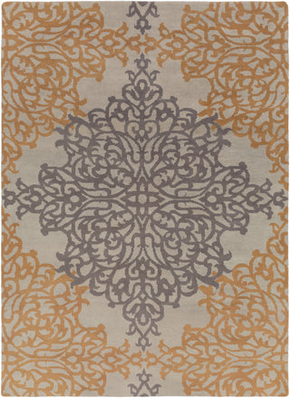 Surya Caspian CAS-9914 Charcoal Hand Knotted Area Rug 8' X 11'