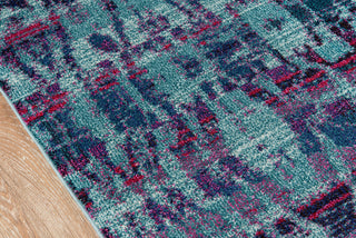 Momeni Casa CAS-3 Blue Area Rug Closeup