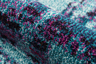 Momeni Casa CAS-3 Blue Area Rug Detail Shot