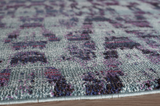 Momeni Casa CAS-3 Blue Area Rug Closeup