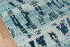 Momeni Casa CAS-4 Ocean Blue Area Rug Closeup