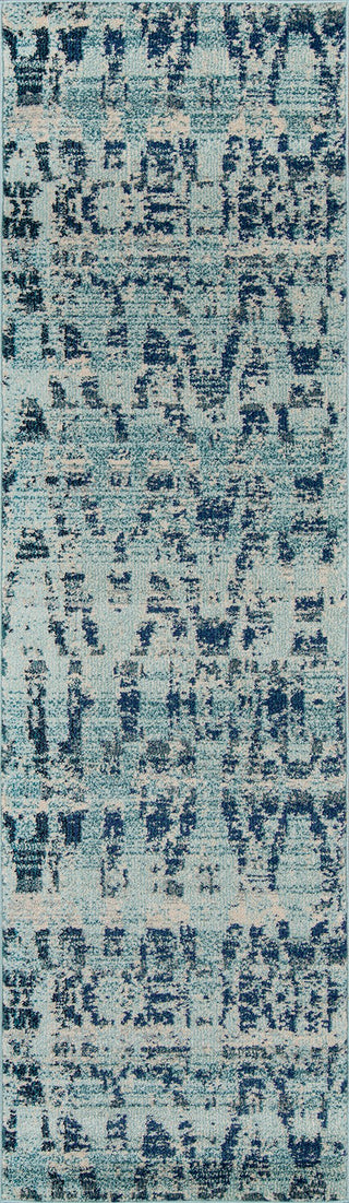 Momeni Casa CAS-4 Ocean Blue Area Rug Runner