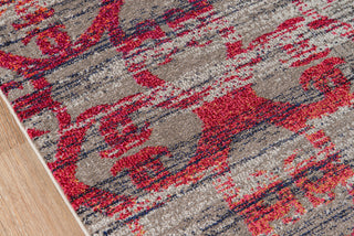 Momeni Casa CAS-5 Orange Area Rug Closeup