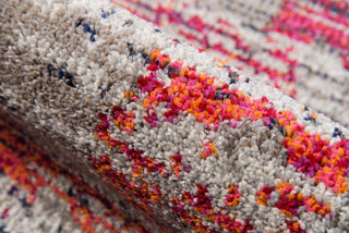 Momeni Casa CAS-5 Orange Area Rug Detail Shot