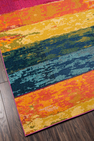 Momeni Casa CAS17 Multi Area Rug Close Up Feature