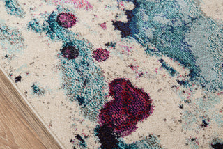 Momeni Casa CAS19 Blue Area Rug Close up