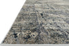 Loloi Cascade CAS-01 Taupe/Blue Area Rug Corner Shot Feature