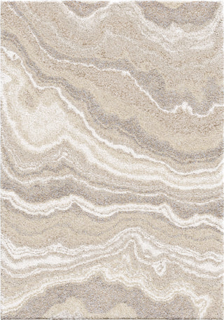 Orian Rugs Super Shag Cascade Ivory Area Rug Main Image