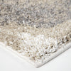 Orian Rugs Super Shag Cascade Ivory Area Rug Corner Image