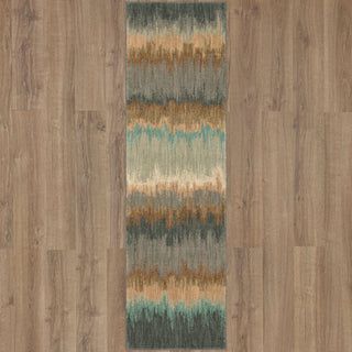 Karastan Euphoria Cashel Abyss Blue Area Rug Main Image