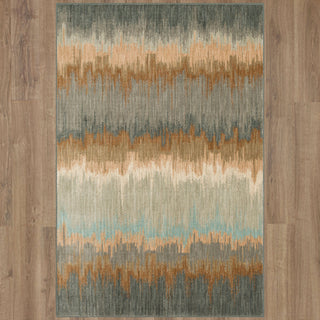 Karastan Euphoria Cashel Abyss Blue Area Rug Main Image