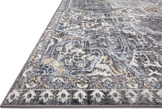 Loloi II Cassandra CSN-02 Charcoal/Gold Area Rug Corner 