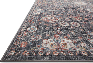 Loloi II Cassandra CSN-03 Charcoal/Rust Area Rug Corner