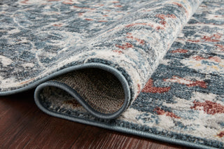 Loloi II Cassandra CSN-04 Blue/Rust Area Rug Rolled