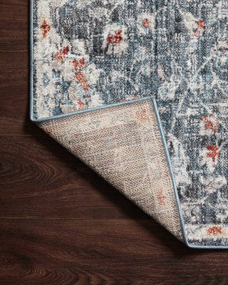 Loloi II Cassandra CSN-04 Blue/Rust Area Rug Backing