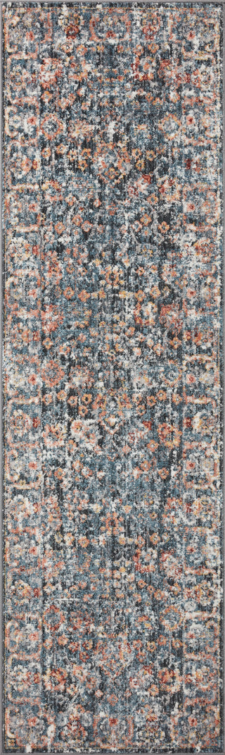 Loloi II Cassandra CSN-05 Blue/Multi Area Rug 2'6''x 7'9'' Runner