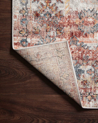 Loloi II Cassandra CSN-06 Rust/Multi Area Rug Backing