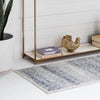 Unique Loom Caspian T-CSPN2 Gray Area Rug Runner Lifestyle Image