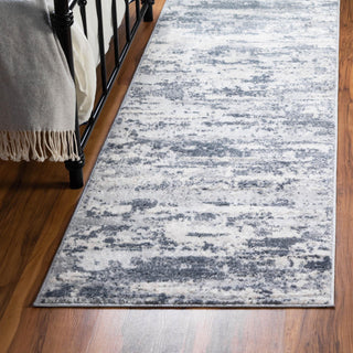 Unique Loom Caspian T-CSPN5 Gray Area Rug Runner Lifestyle Image