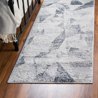 Unique Loom Caspian T-CSPN8 Gray Area Rug Runner Lifestyle Image