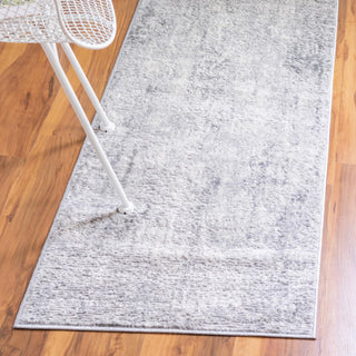 Unique Loom Caspian T-CSPN9 Gray Area Rug Runner Lifestyle Image