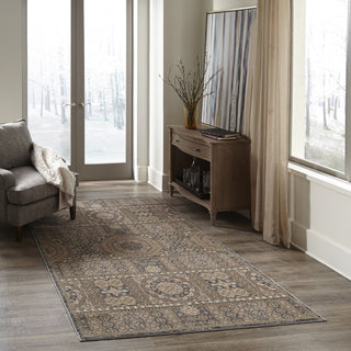 Momeni Caspian CAP-3 Grey Area Rug Room Image Feature