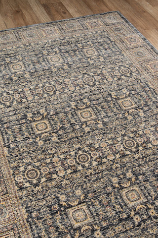 Momeni Caspian CAP-4 Grey Area Rug Corner Image