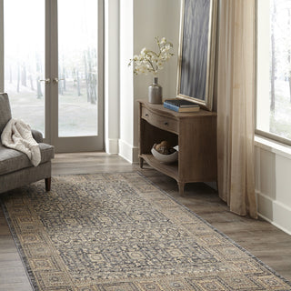 Momeni Caspian CAP-4 Grey Area Rug Room Image Feature