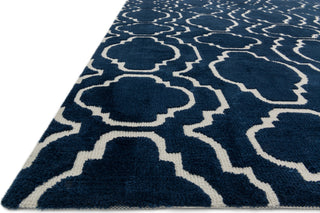 Loloi Cassidy HCD01 Navy Area Rug Corner Shot