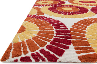 Loloi Cassidy HCD02 Spice / Multi Area Rug Corner Shot