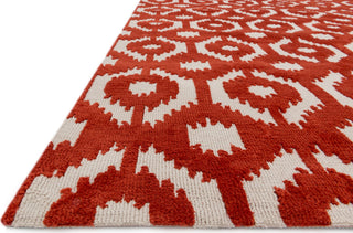 Loloi Cassidy HCD06 Rust Area Rug Corner Shot