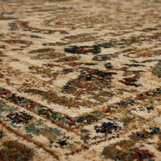 Karastan Spice Market Cassia Cream Area Rug Corner Image