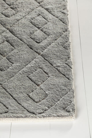 Chandra Catalina CAT-45100 Grey Area Rug Corner Shot