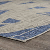 LR Resources Catalina Sails Up Gray / Navy Area Rug Angle Image