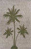 LR Resources Catalina Palm Breeze Beige / Dark Green Area Rug 7' 9'' X 9' 9'' Main Image